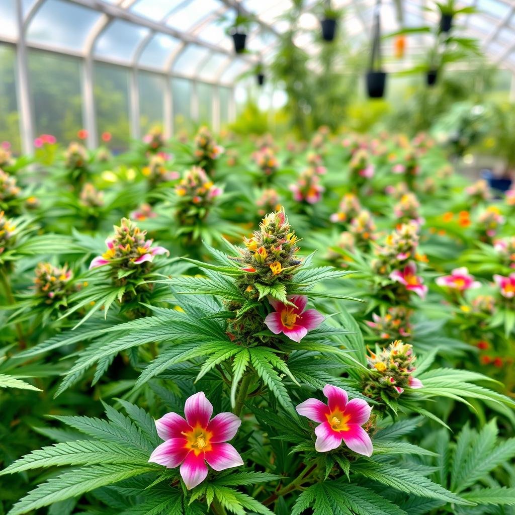 cannabis stecklinge mit blüten